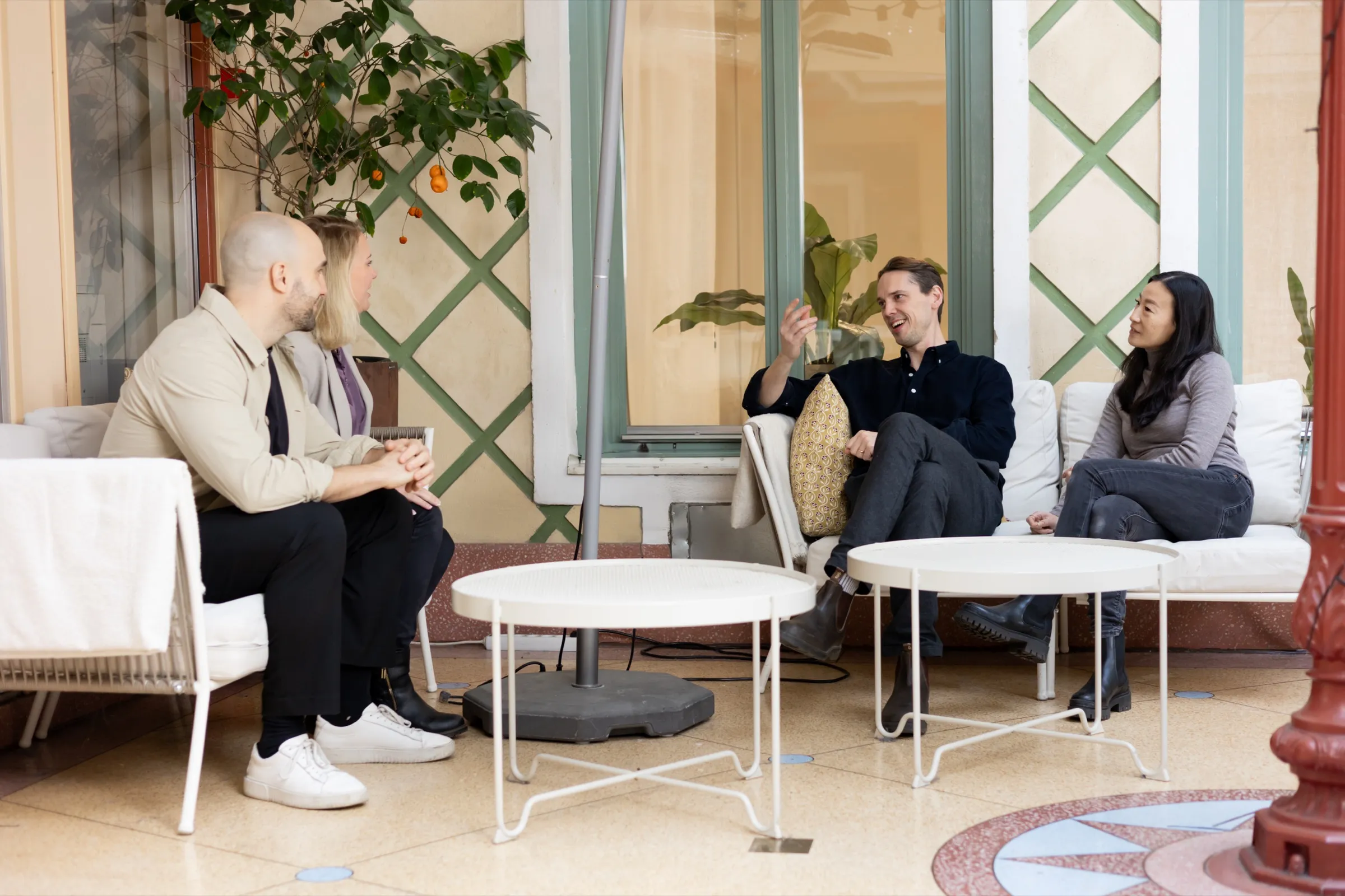 The Valdyr team together in the Stockholm office